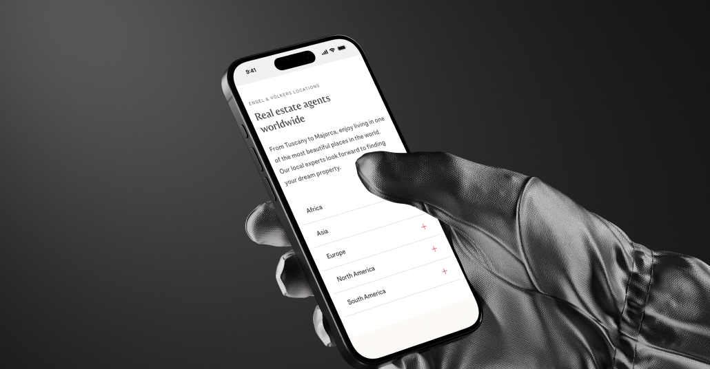 Engel & Völkers brand identity system — guidelines and standards