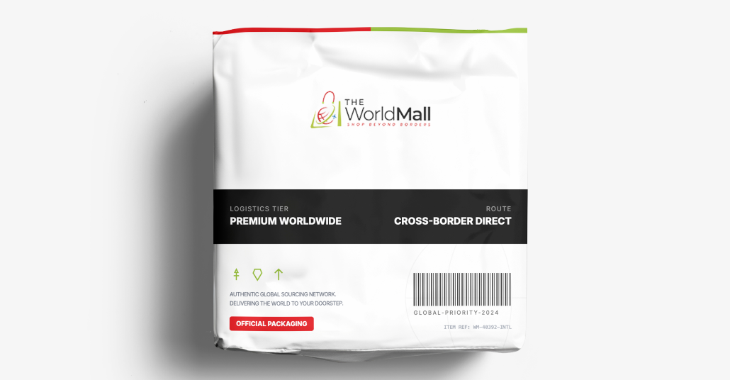 The World Mall logo system — primary and variations